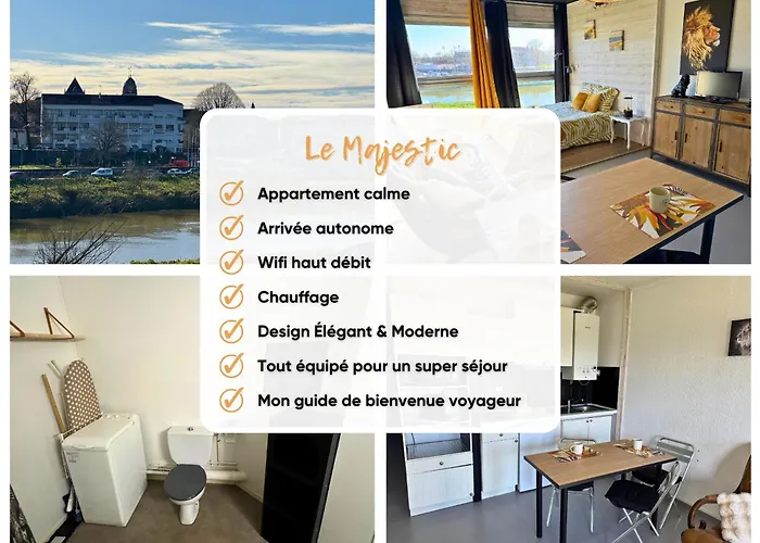 Majestic - Wifi - Parking - Vue Lejlighed