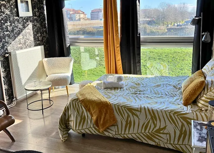 Majestic - Wifi - Parking - Vue Lejlighed Dax